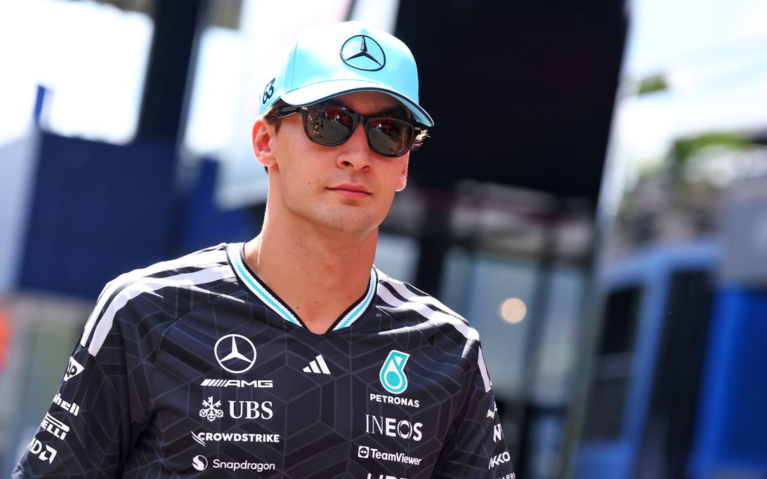 George Russell Faces Ongoing Struggles with Mysterious Mercedes Problem 2 George Russell battles a persistent Mercedes straight-line speed issue