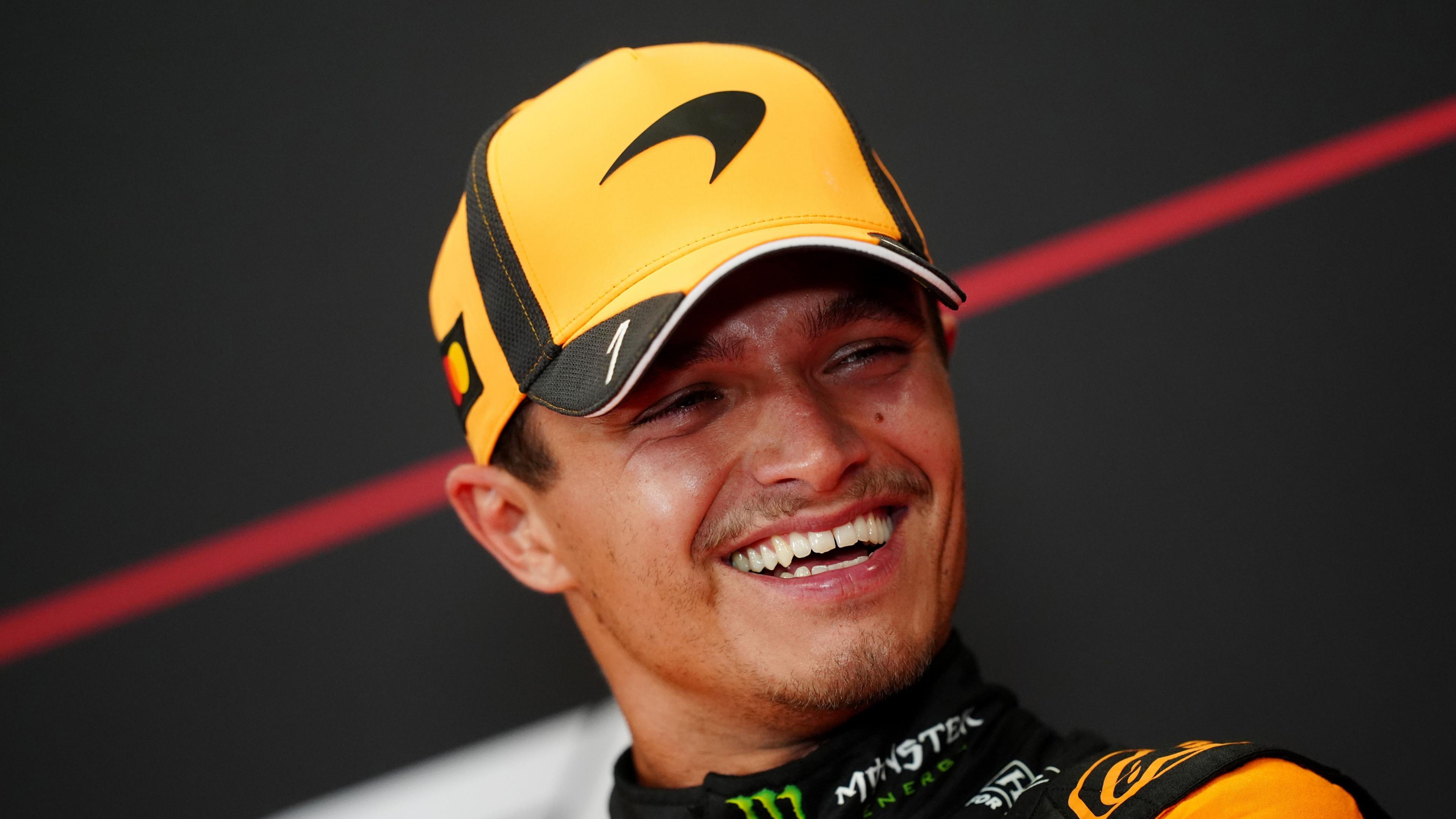 Lando Norris Thrilled by Exciting McLaren Prospect After Hungary Comments 2 Lando Norris leads the Hungarian Grand Prix in his upgraded McLaren