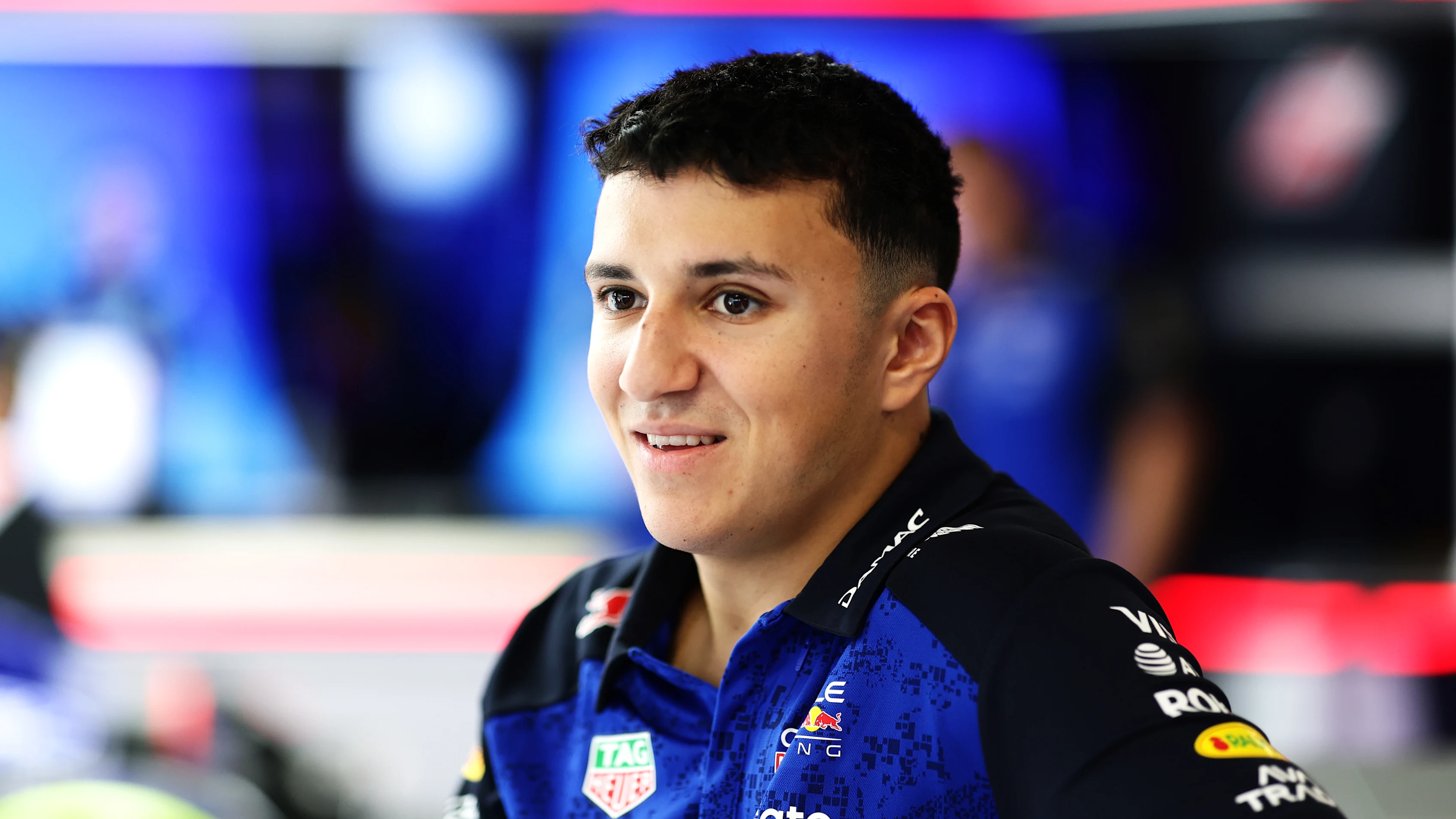 Hadjar Reveals Doubts and Pressure After Joining Red Bull Seat 2 Isack Hadjar addresses media after joining Red Bull for the 2026 F1 season