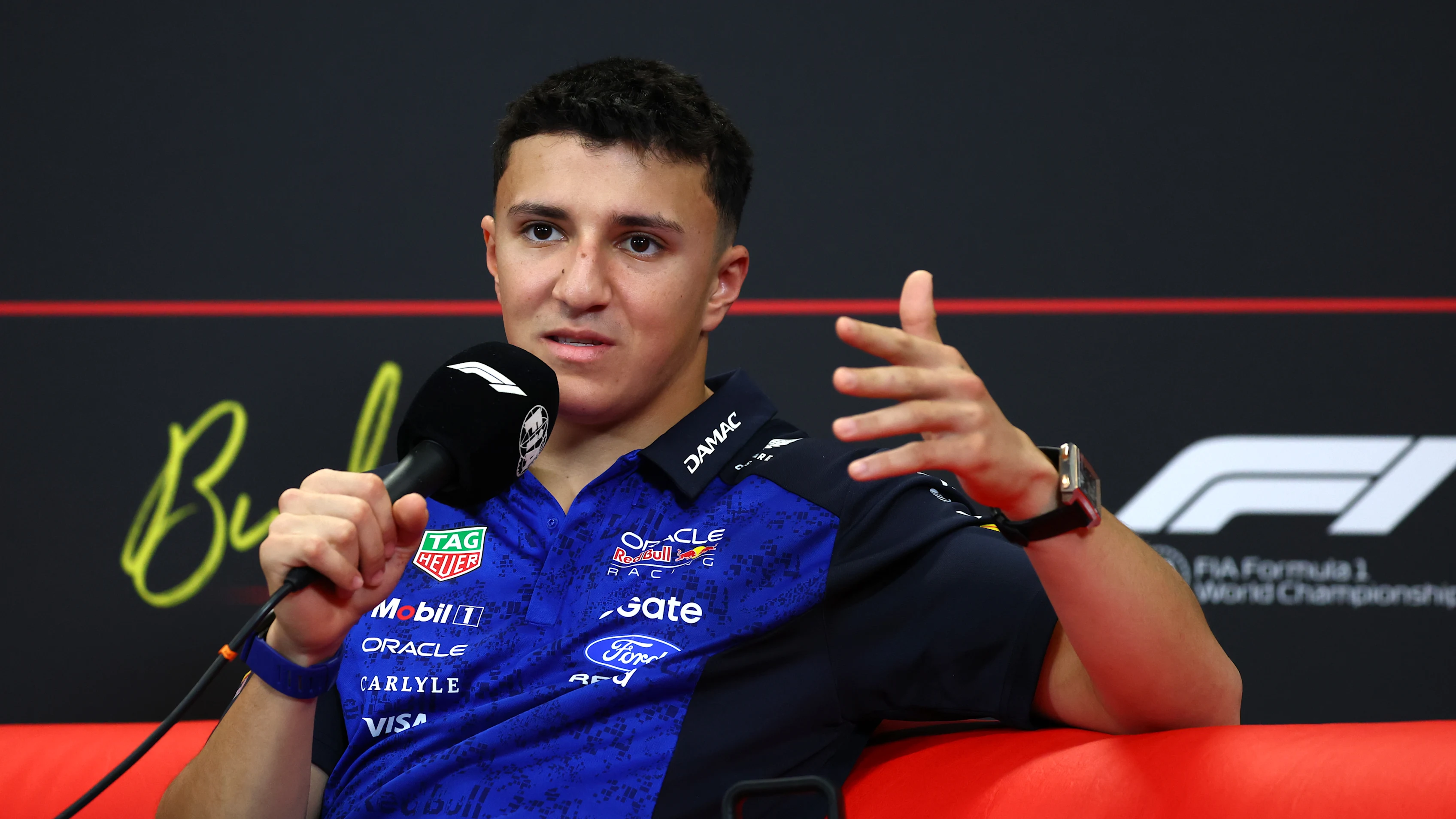Red Bull Admits Lack of Speed Issues Ahead of Hungarian GP 2 Isack Hadjar tackles Friday practice at the Hungaroring in the Red Bull RB22