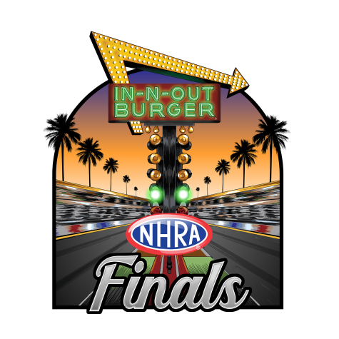 Get Tickets Now for the 61st Annual In-N-Out Burger NHRA Finals Celebrating 75 Years 2 Promotional image for the In-N-Out Burger NHRA Finals at Pomona