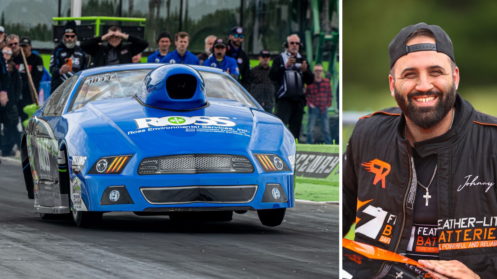 Johnny Pluchino Battles Fierce Night Fire in Mountain Motor Pro Stock Shootout 3 Johnny Pluchino discusses Mountain Motor Pro Stock’s path forward