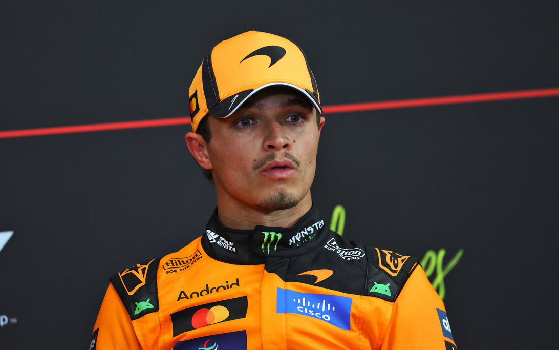 Lando Norris Shares Bold Belgian GP Prediction After Grid Penalty 2 Lando Norris at Spa after grid penalty