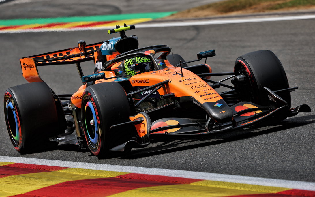 Lando Norris Expresses ‘Unfortunate’ Feelings Despite Qualifying Gain 2 Lando Norris reacts after qualifying at Spa-Francorchamps