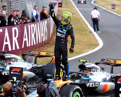 Lando Norris Opens Up About His 'Shocking' Silverstone Comeback Battle 3 Lando Norris at Silverstone amid changeable weather