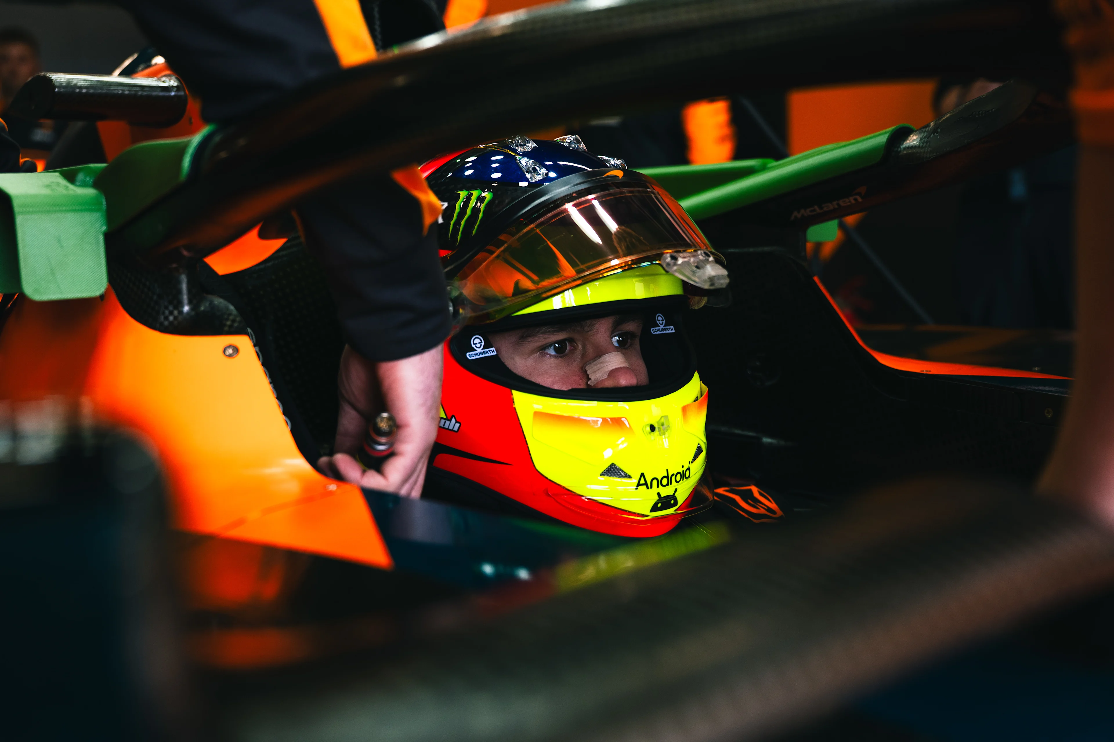 Brown Confirms Fornaroli Is Truly Destined for F1 Success 2 Leonardo Fornaroli during FP1 with McLaren at Barcelona-Catalunya