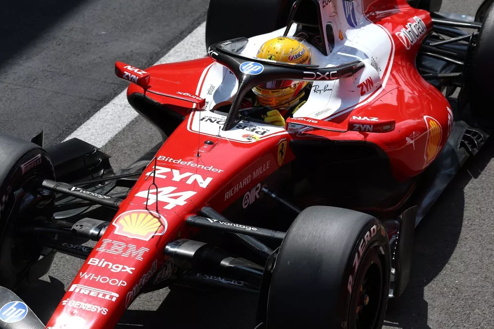 Lewis Hamilton Faces Podium Threat After Second British GP Review 3 Lewis Hamilton leads during the British Grand Prix at Silverstone