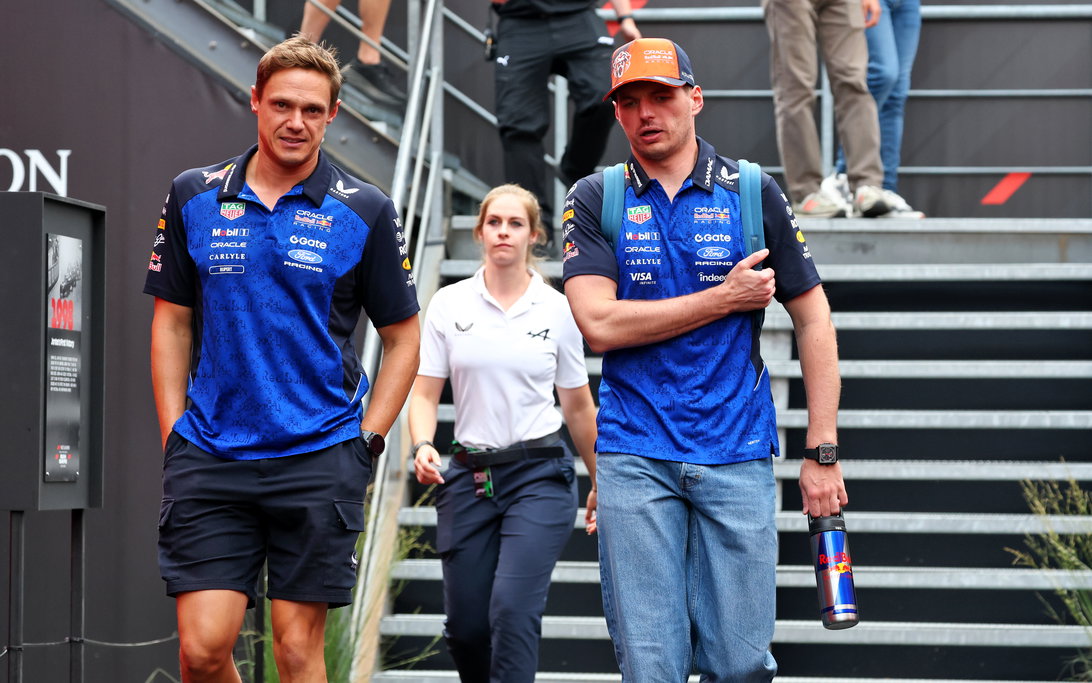 Max Verstappen Confidently Commits to Red Bull F1 Future 2 Max Verstappen during media duties amid questions over his Red Bull future