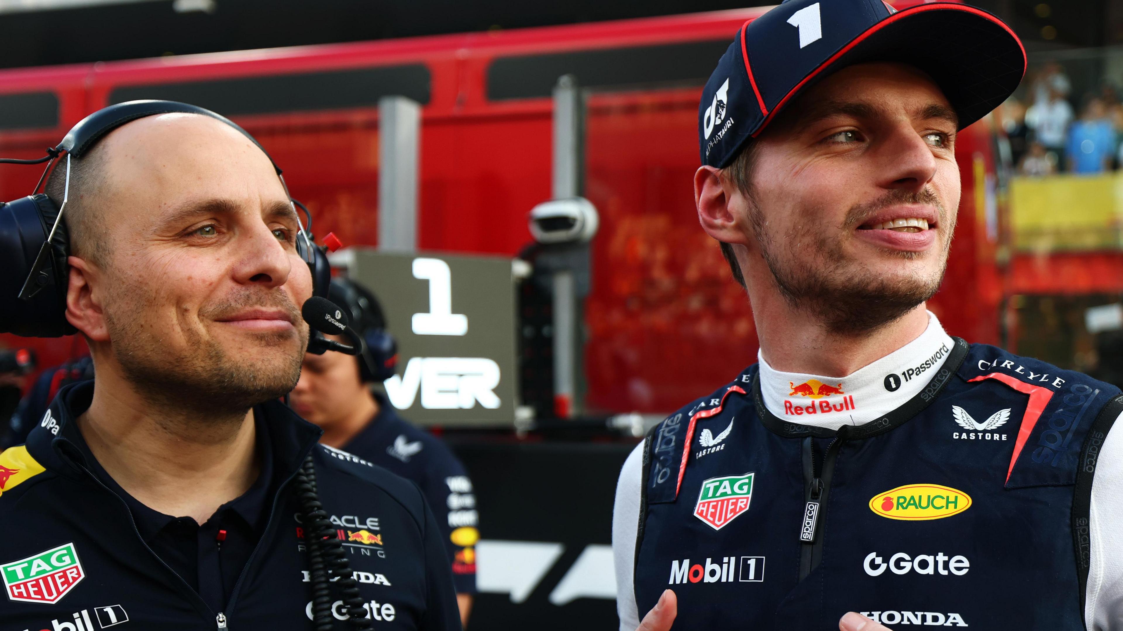 Max Verstappen Gets New Race Engineer After Gianpiero Lambiase Departure 2 Gianpiero Lambiase and Max Verstappen working together in the Red Bull garage