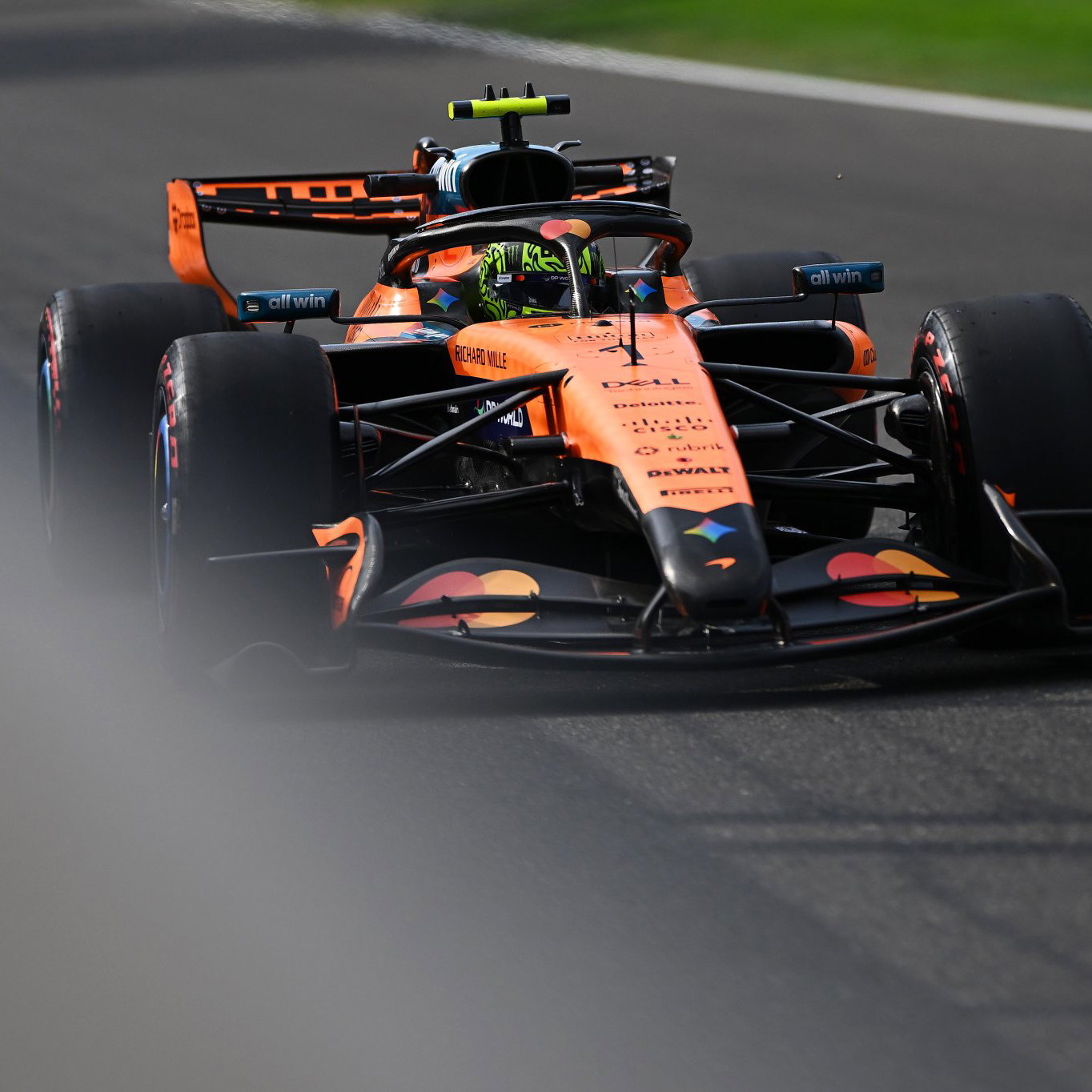 McLaren Unveils Major Performance Upgrade for Hungarian Grand Prix 3 McLaren garage preparing the updated MCL40 ahead of Hungary practice