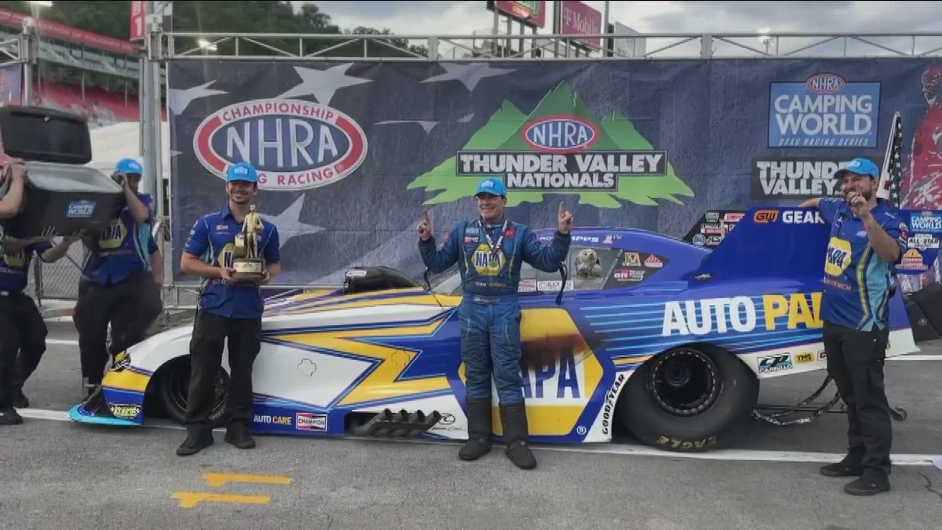 Ron Capps and NAPA Funny Car Claim First Mission #2Fast2Tasty Win This Season 2 Ron Capps celebrates Mission #2Fast2Tasty Challenge win at Sonoma Nationals