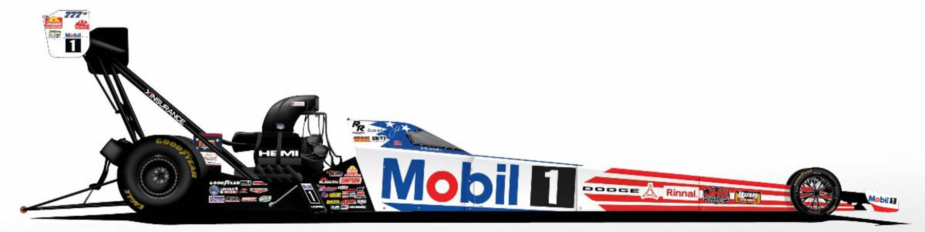 Tony Stewart Racing Gears Up for Sonoma with Powerful Team Partners 3 Matt Hagan's Johnson’s Horsepowered Garage Dodge//SRT Hellcat Funny Car at Sonoma