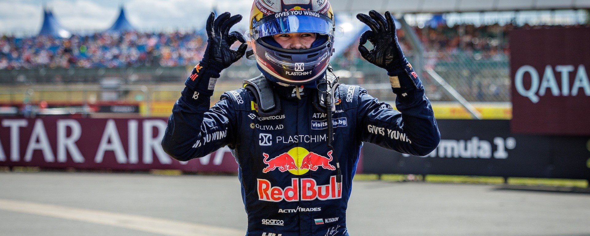 Tsolov’s Stunning Final Lap Overpass Secures F2 Sprint Race Victory 3 Tsolov celebrates Silverstone F2 Sprint win after last-lap overtake