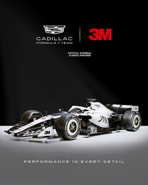 F1, IndyCar, NASCAR Share Stunning Racing Statistic 2 3M joins Cadillac Formula 1 team as official material science partner