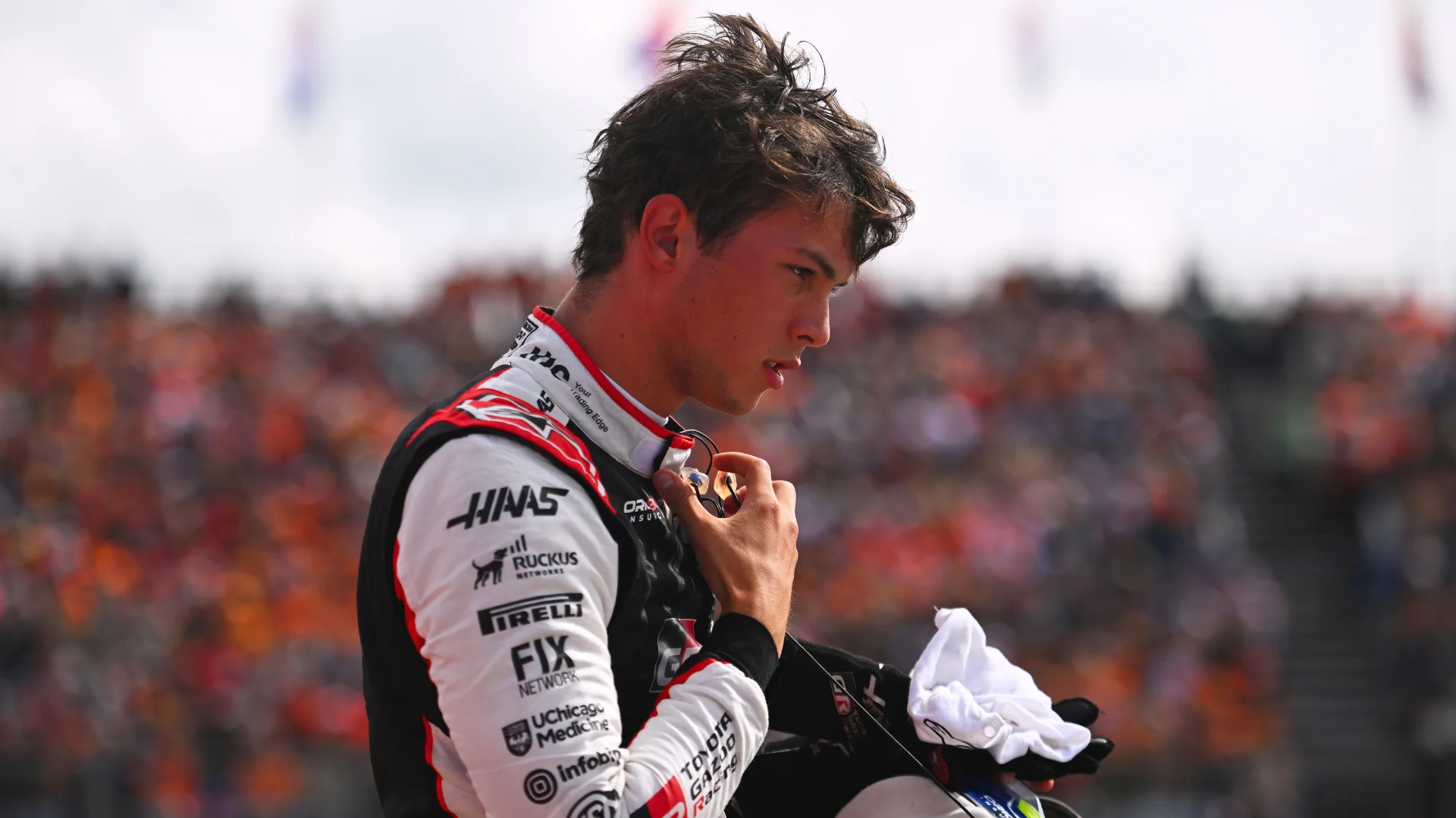 Haas Faces Brutal Weekend with Double Dutch DNFs 2 Ollie Bearman and Haas endure a tough Zandvoort weekend