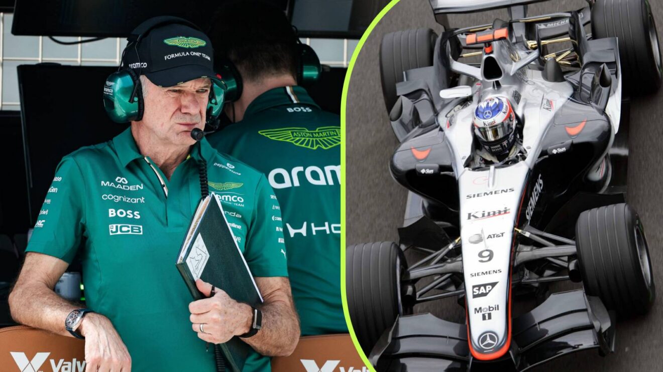 How the Unraced Newey McLaren Stacks Up Against Aston Martin 2 Adrian Newey and Aston Martin AMR26 aerodynamic concept