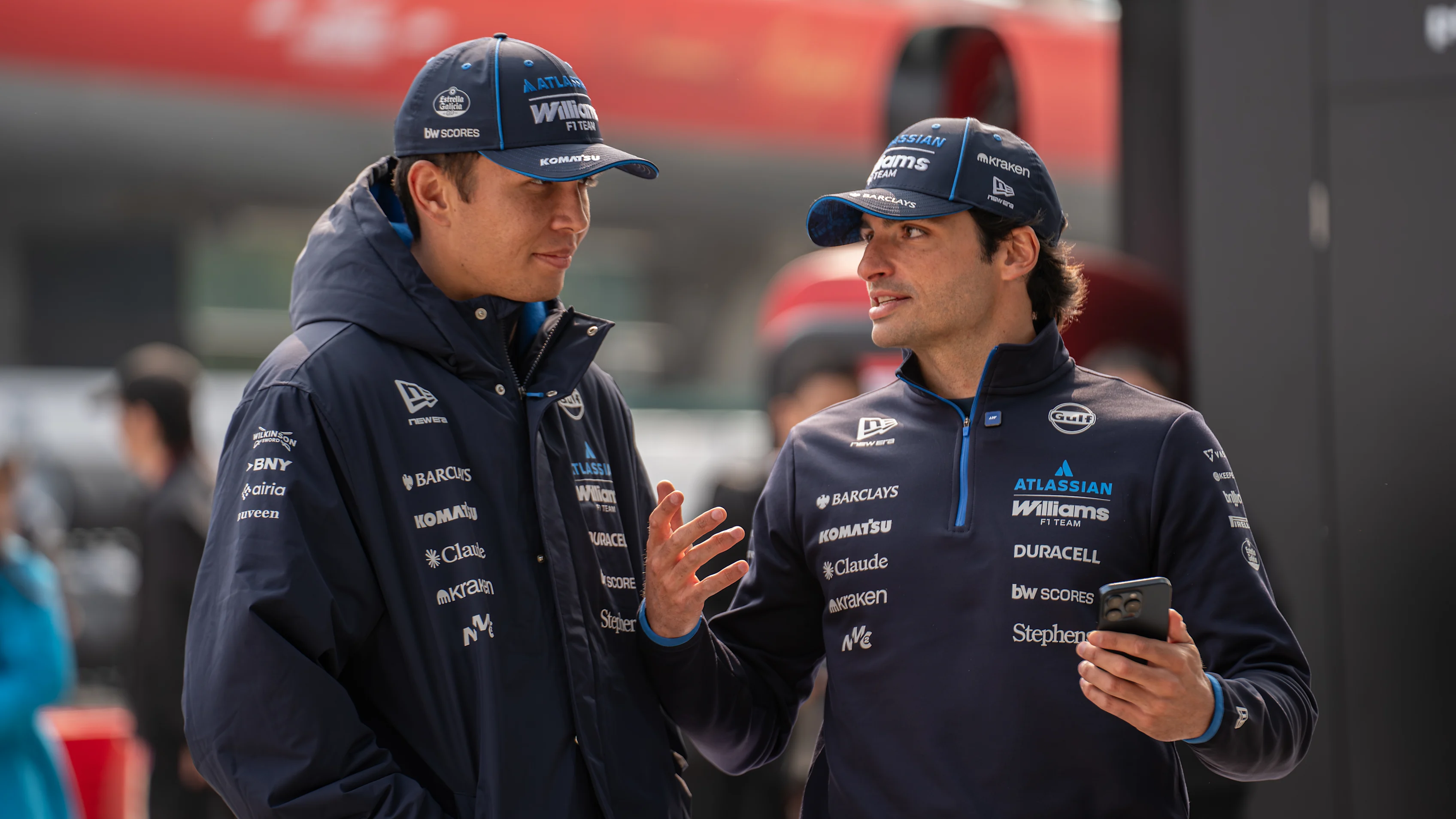 Albon and Sainz Reveal Why They Still Trust Williams Team 3 Alex Albon and Carlos Sainz discuss their commitment to Williams
