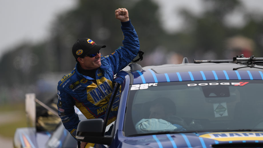 Top Funny Car Racer Ron Capps Returns to Brainerd for NHRA 75th Anniversary 2 Ron Capps at Brainerd International Raceway during NHRA Funny Car action