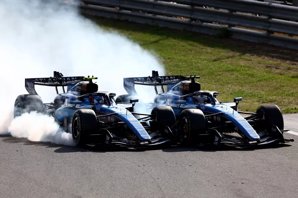 Alex Albon Dismisses Carlos Sainz Contact With Bold Verstappen-Ricciardo Comparison 3 Carlos Sainz discusses penalty for Albon contact during the Dutch Grand Prix