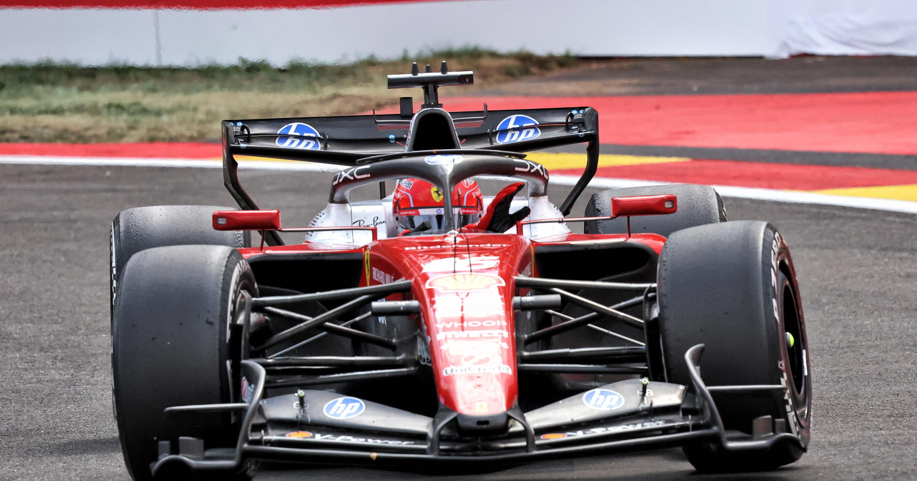 McLaren Signals Ferrari Edge After Unexpected F1 Showdown 2 Ferrari SF-26 runs at the Madring during an unannounced filming day