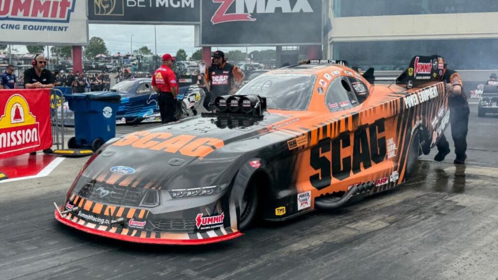 SCAG Racing Charges Into Brainerd Riding High Momentum 3 Daniel Wilkerson and the SCAG Ford Funny Car targeting momentum at Brainerd
