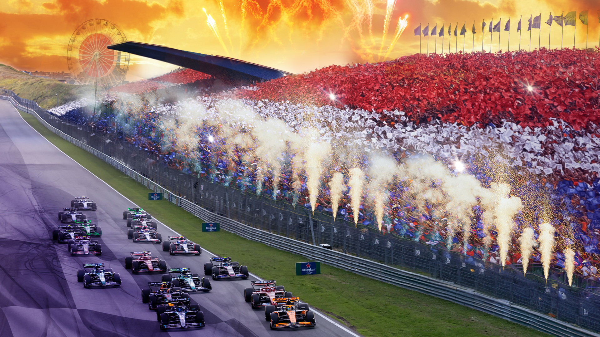 F1 2026 Dutch Grand Prix Sprint Race Starting Grid Revealed 2 Zandvoort circuit during the Dutch Grand Prix weekend