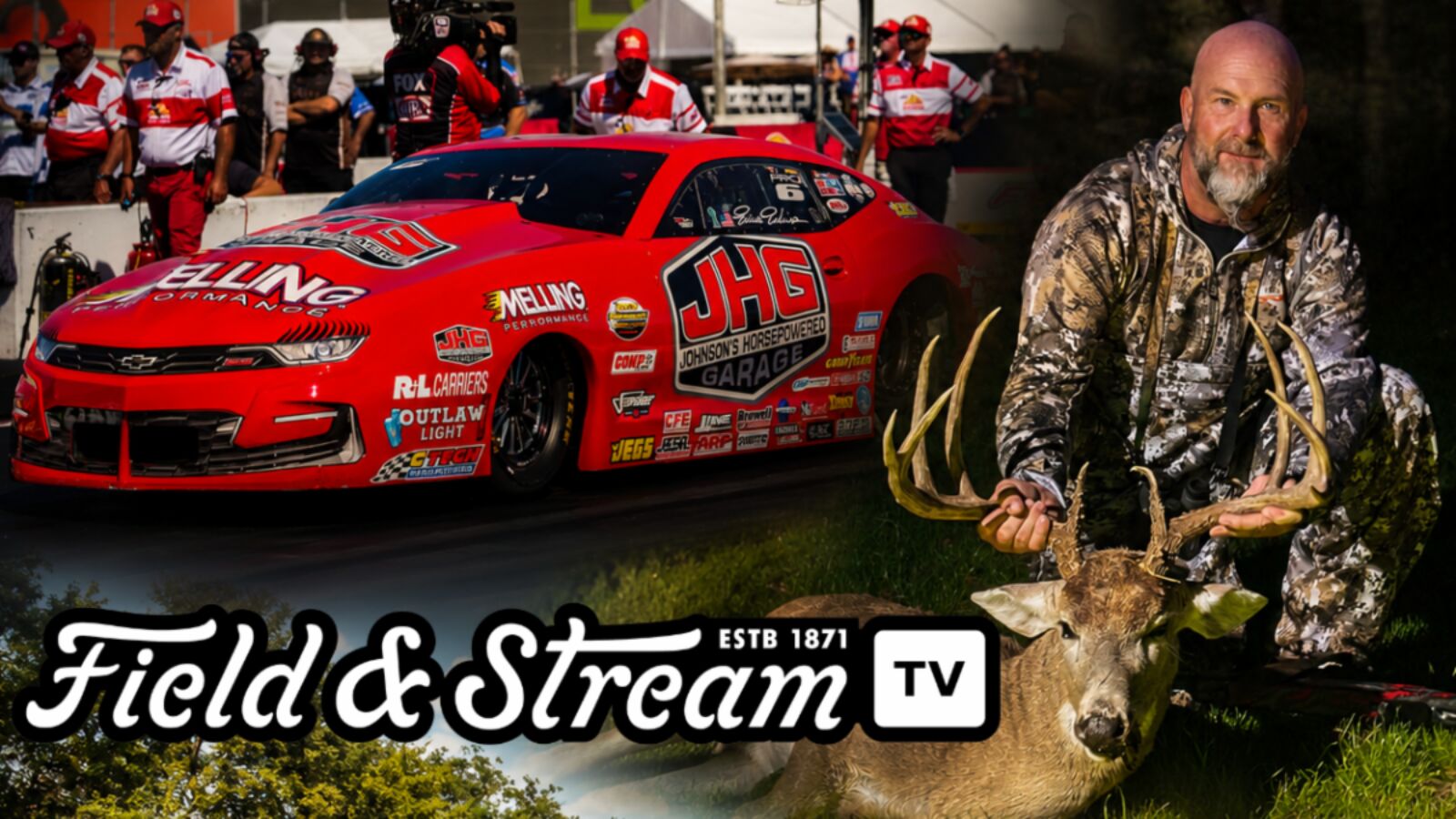 Elite Motorsports Teams Up With Outdoor America Holdings, Licensee of Field & Stream TV 2 Elite Motorsports race car featuring Field & Stream TV branding