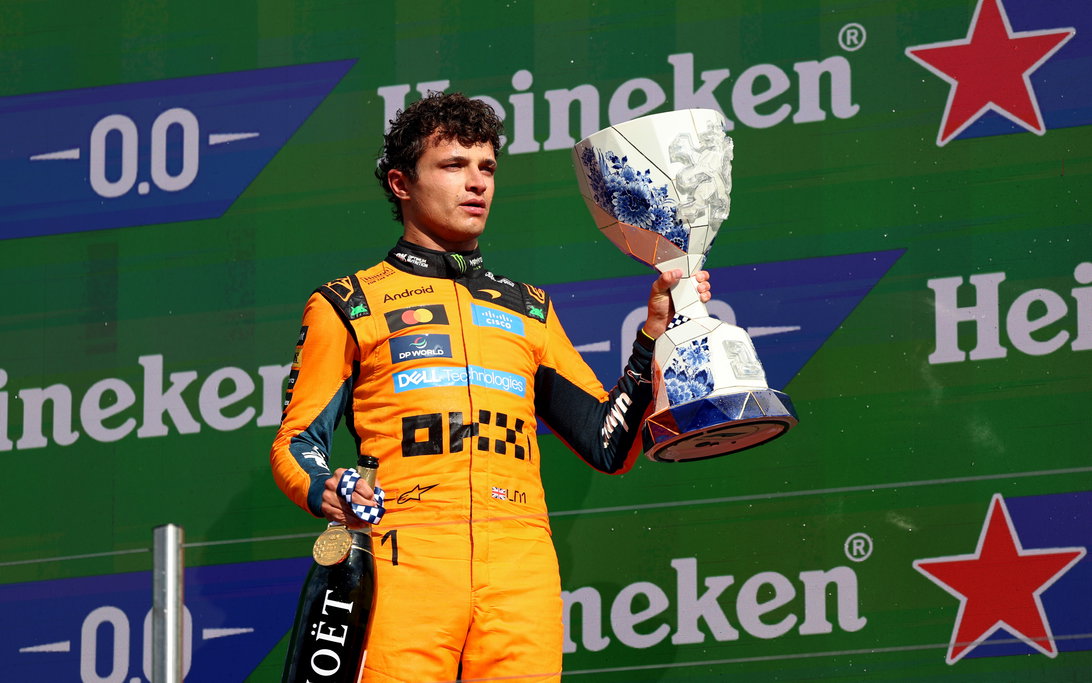 Fearless Norris Mounts Stunning Comeback Amid Rising Team Order Tensions 2 Lando Norris charges through the field at Zandvoort during a spirited recovery drive
