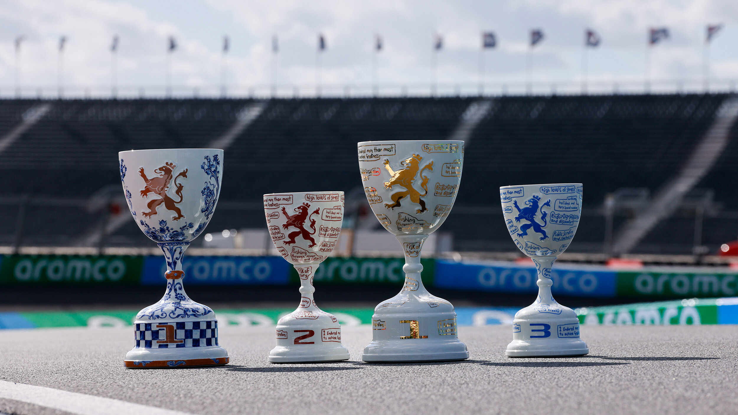 Dutch GP Unveils Stunning Final Trophies Before Emotional F1 Farewell 3 Dutch Grand Prix trophy design by Studio Piet Boon