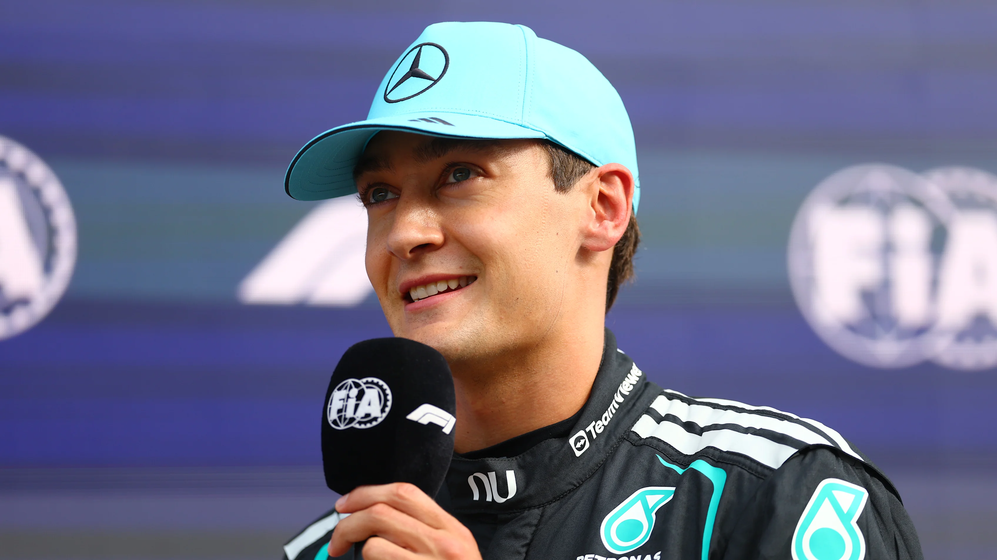 Russell Reveals Confidence Was Low Before Earning Sprint Pole 2 George Russell during Sprint Qualifying at Zandvoort