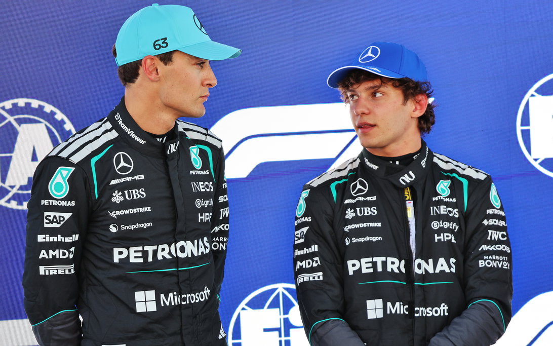 George Russell Data Sparks Huge Kimi Antonelli Shock Amid F1 Struggles 2 George Russell and Kimi Antonelli performance comparison during the 2026 F1 season