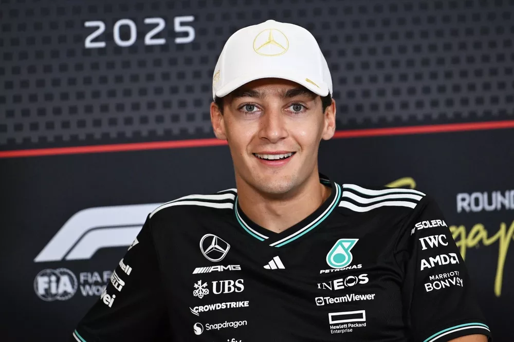 Russell Confident His Mercedes Seat Was Never at Risk 3 George Russell discusses Mercedes contract security amid market speculation