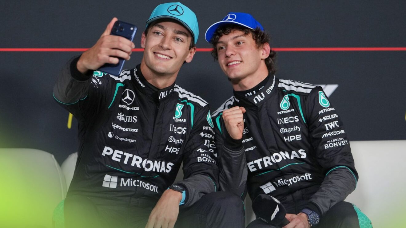 Mercedes’ ‘Priority Decision’ Drives Kimi Antonelli-George Russell Team Strategy 3 George Russell manages tyres and track position in the Dutch Grand Prix
