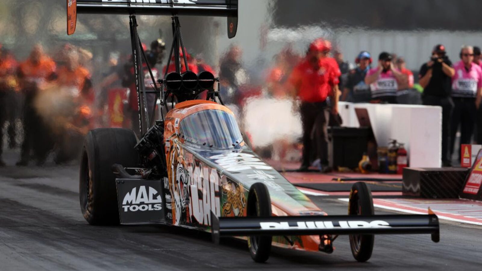 Justin Ashley Powers SCAG Racing Into NHRA Brainerd Nationals Semifinals 2 Justin Ashley advances to semifinals at NHRA Brainerd in the SCAG Power Equipment Top Fuel dragster