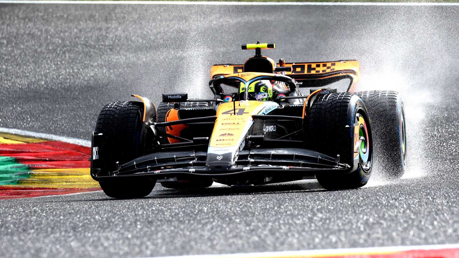 Charles Leclerc Exploits Lando Norris’ Flaw in Crucial Sprint Overtake 3 Lando Norris in the McLaren during the Zandvoort Sprint