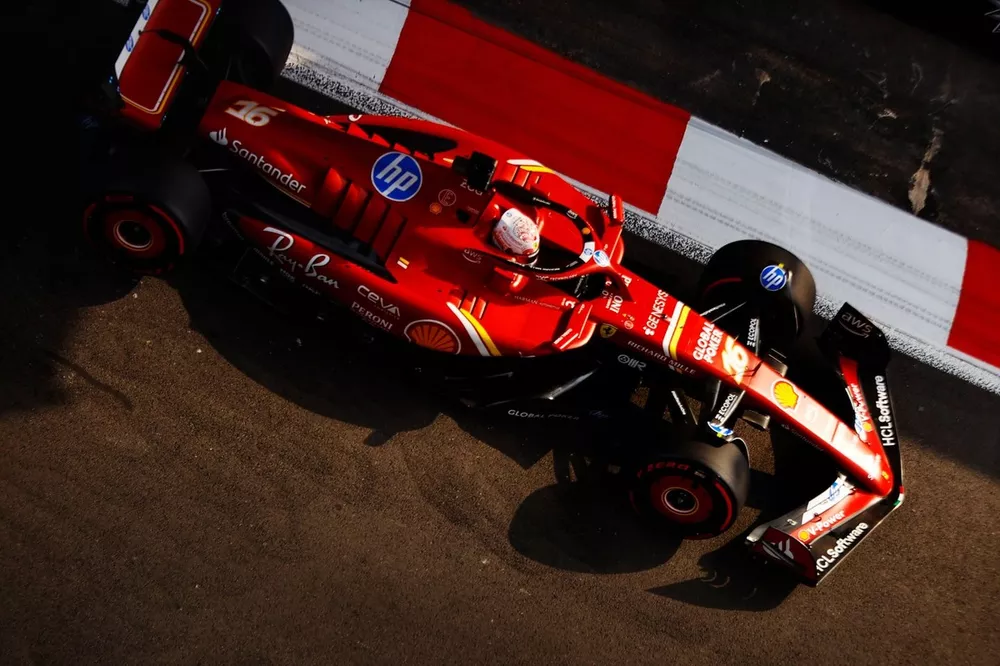 Charles Leclerc Reveals Eye-Opening Implications Behind F1 Struggles 3 Leclerc managing low-grip conditions with Ferrari’s 2026 car