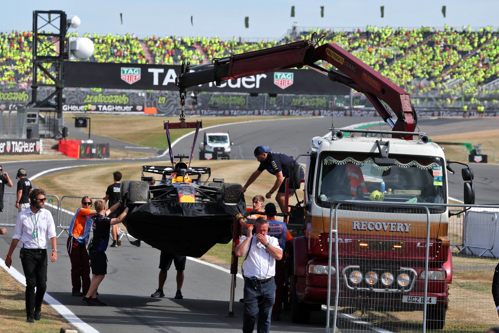 Max Verstappen Escapes Massive Crash: ‘Could Have Been Deadly’ 2 Max Verstappen's damaged Red Bull after lap-one crash at Zandvoort