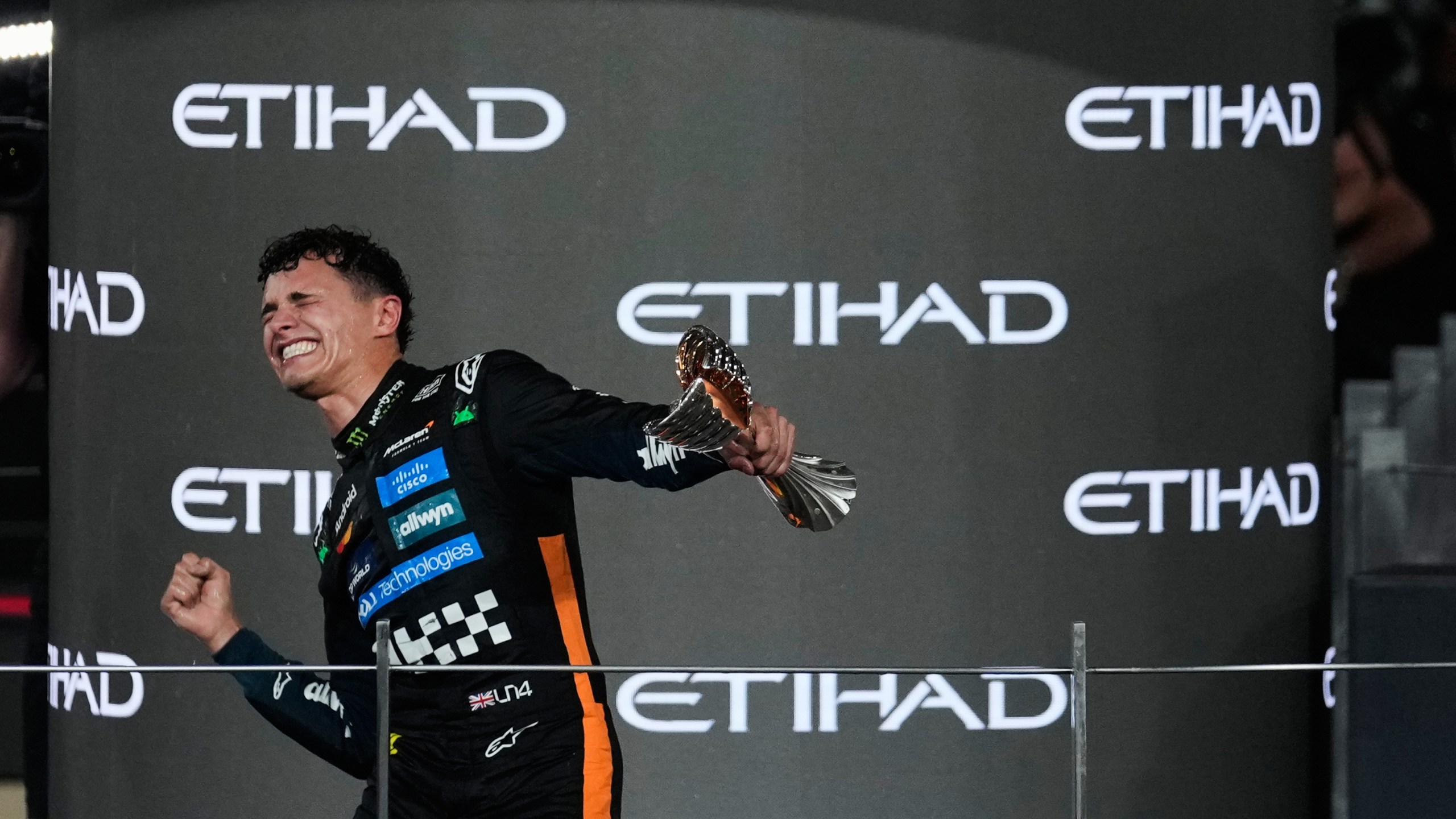 Lando Norris Sharply Cuts Weaknesses to Defend F1 Championship 2 Lando Norris celebrates a McLaren victory during his title defense push