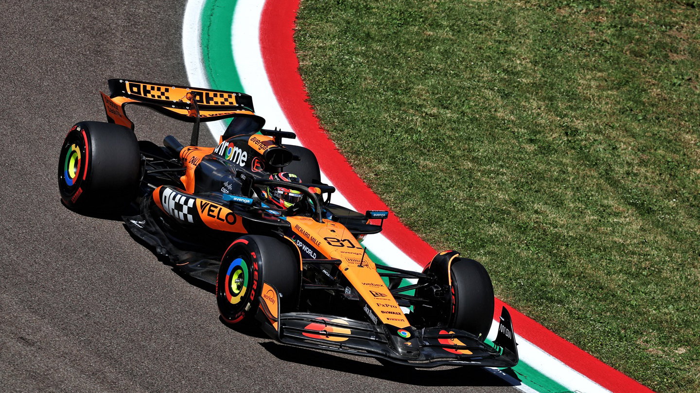 McLaren Highlights Vital Improvement Area as New Upgrades Revealed 3 Lando Norris leads with the upgraded McLaren during the Hungarian Grand Prix