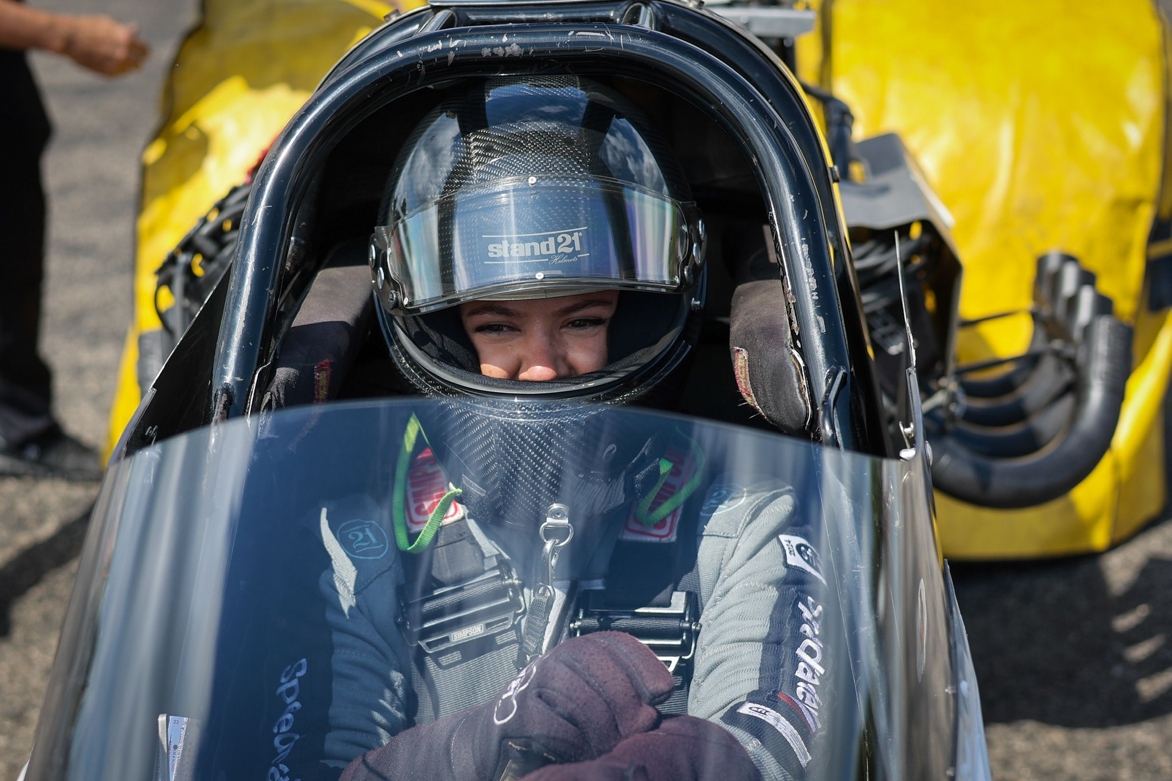 Melanie Johnson Charges to Thrilling Runner-Up Spot at NHRA Brainerd Nationals 2 Melanie Johnson launches in Top Alcohol Dragster at Brainerd final