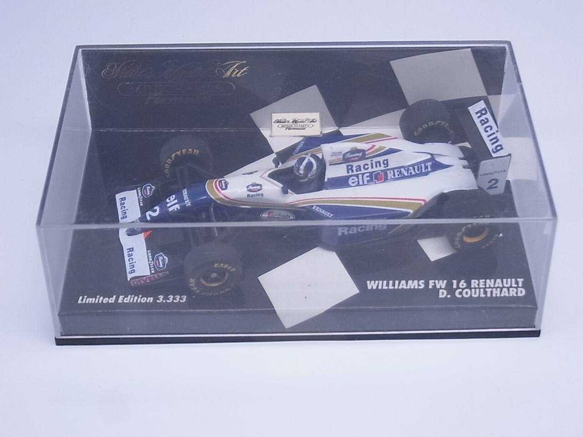 David Coulthard Labels Williams Season a Total Write-Off After Disaster 3 Minichamps 1:43 Williams Renault FW16 model car