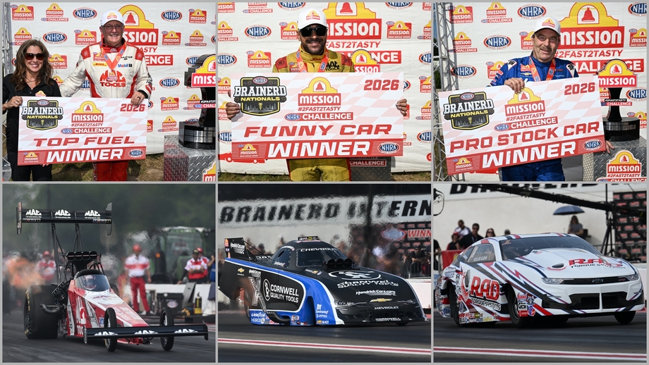 Kalitta, Todd, and G. Anderson Score Big Wins in Mission #2Fast2Tasty at NHRA Brainerd 2 Top Fuel action during the Mission Foods-backed NHRA program at Brainerd