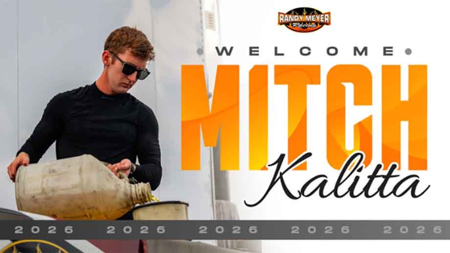 Mitch Kalitta’s Top Alcohol Dragster Drives Kalitta Air Careers at NHRA Brainerd Debut 2 Mitch Kalitta prepares for his Top Alcohol Dragster debut with Randy Meyer Racing at Brainerd