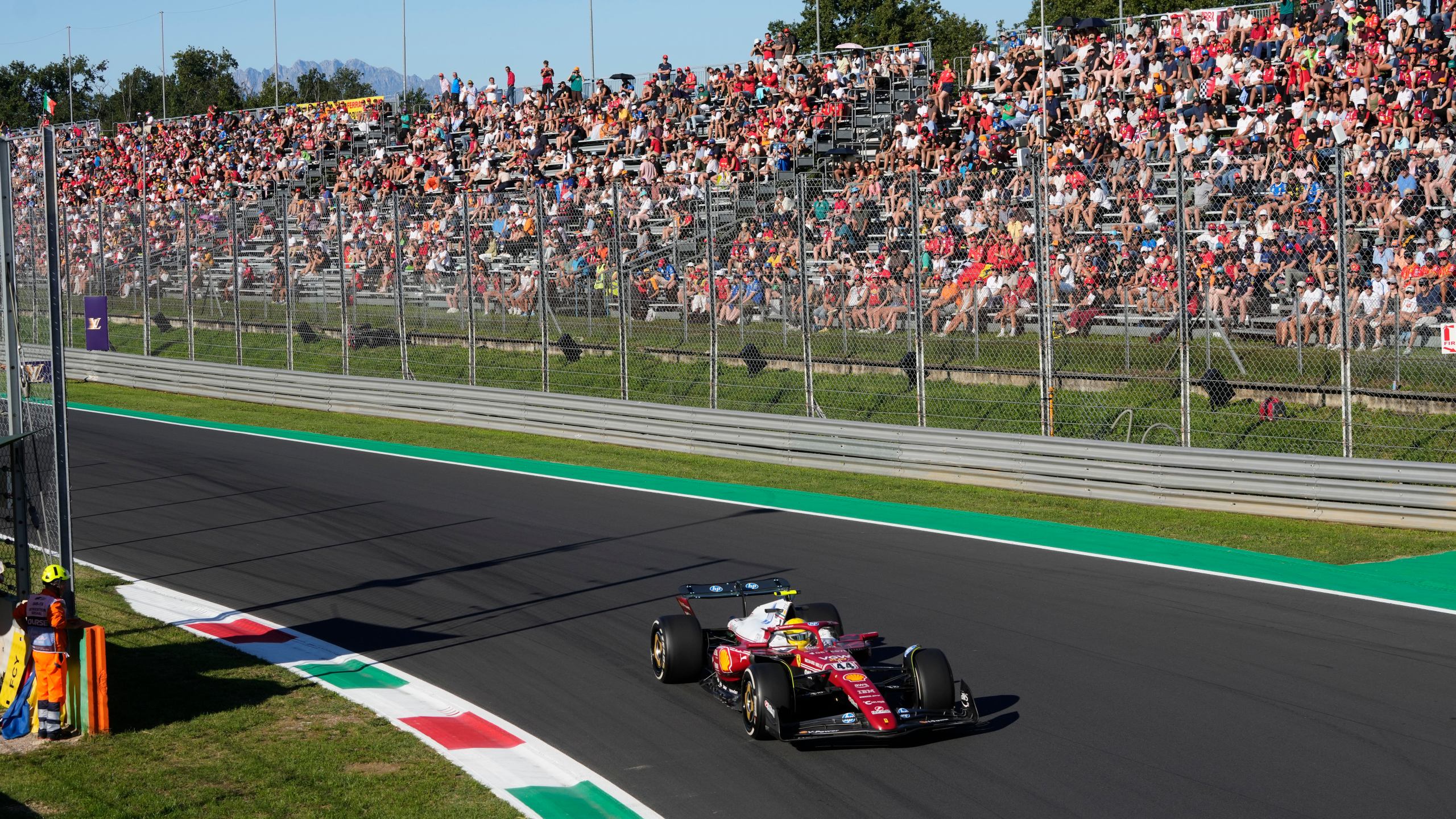 Ferrari Urged to Make Bold Lewis Hamilton Move to Rescue F1 Title Hopes 3 Monza prepares for Hamilton in Ferrari red ahead of the Italian Grand Prix