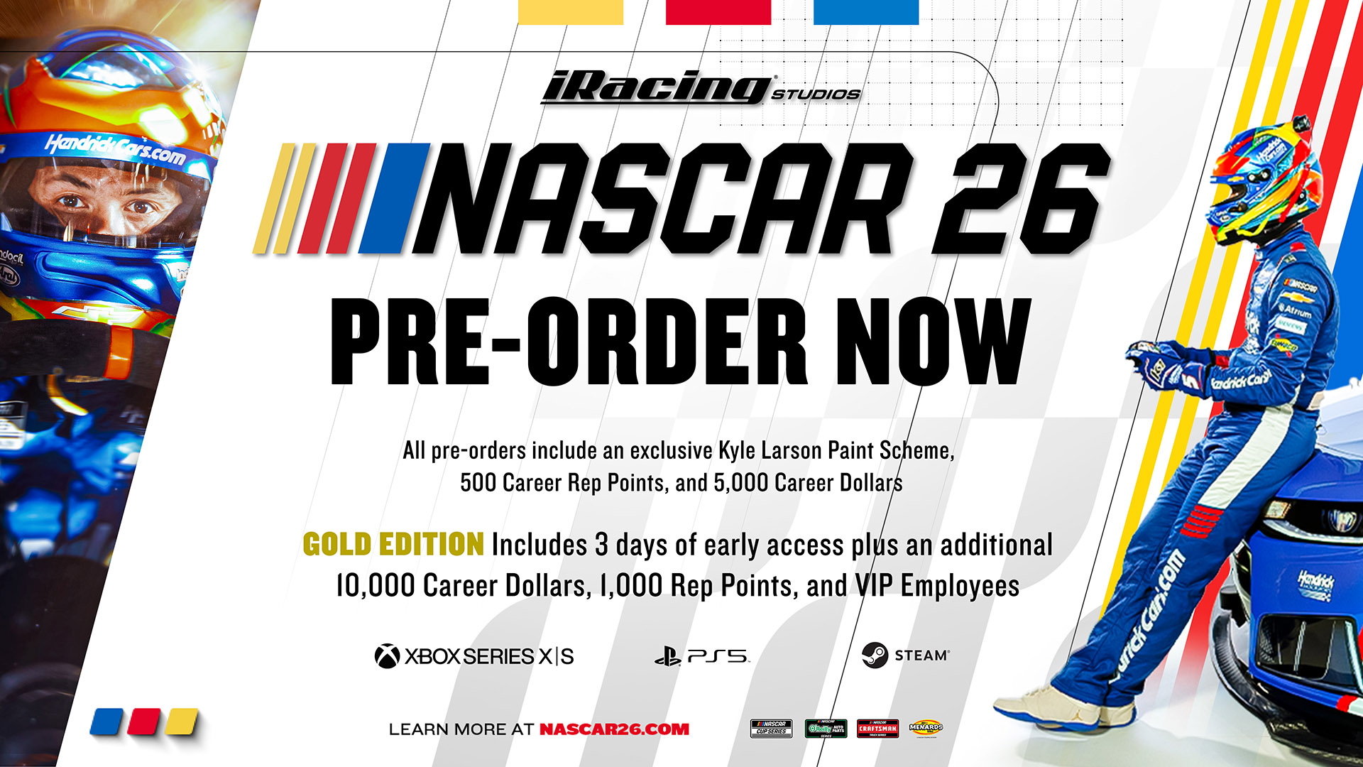 NASCAR 26 Official Gameplay Trailer Released with Pre-Orders Now Open 2 NASCAR 26 official gameplay trailer screenshot