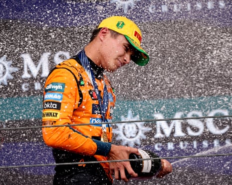 Lando Norris Eyes F1 Championship After Stunning Consecutive Wins 3 Lando Norris celebrates a race win during the 2026 F1 season