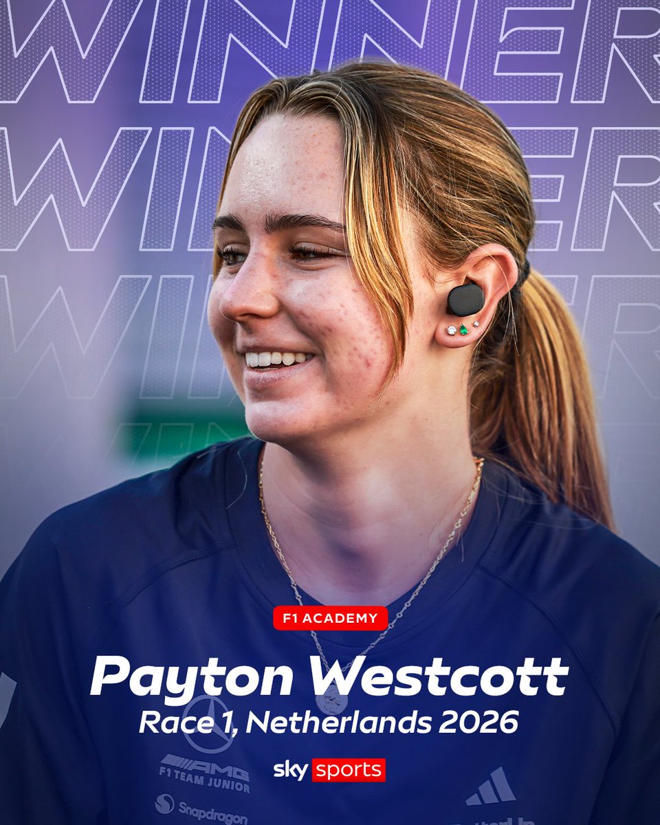 Westcott Shines with First Ever F1 Academy Victory 3 Payton Westcott celebrates her first F1 ACADEMY win at Zandvoort