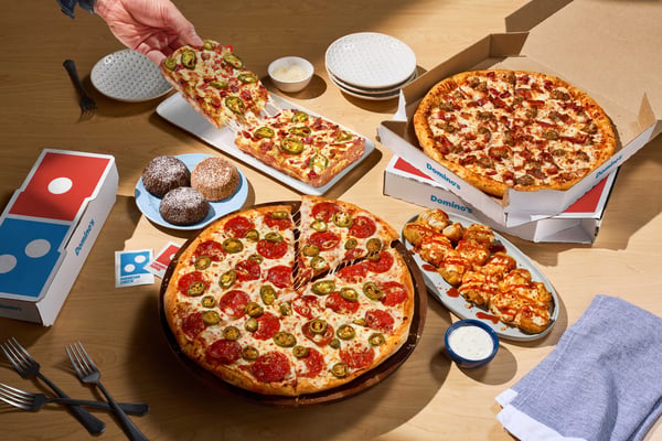 Exclusive (De)Livery Event Lights Up Milwaukee 3 Domino's Pizza delivery