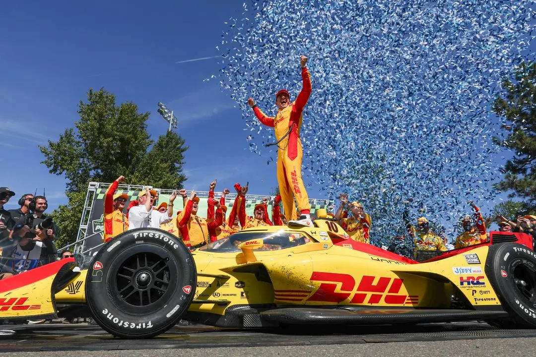 Alex Palou Dominates with 10th Straight Win After Portland Triumph 2 Alex Palou celebrates victory at the OnlyBulls Grand Prix of Portland 2026