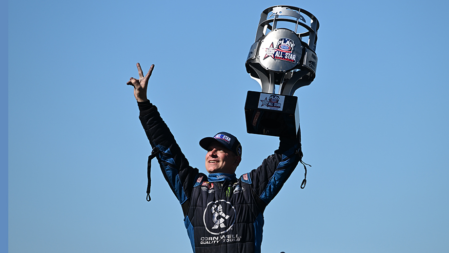 Two-Time Funny Car Champ Austin Prock Gears Up for PlayNHRA Funny Car All-Star Callout at Indy 2 Austin Prock celebrates an All-Star Callout win ahead of the U.S. Nationals
